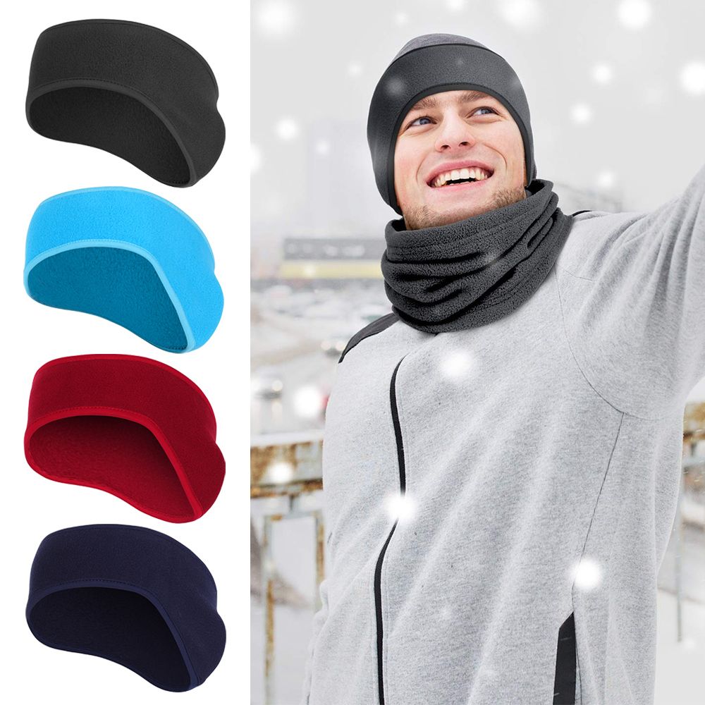 Winter Headband Fleece - 1 Pezzo Fascia per Capelli in