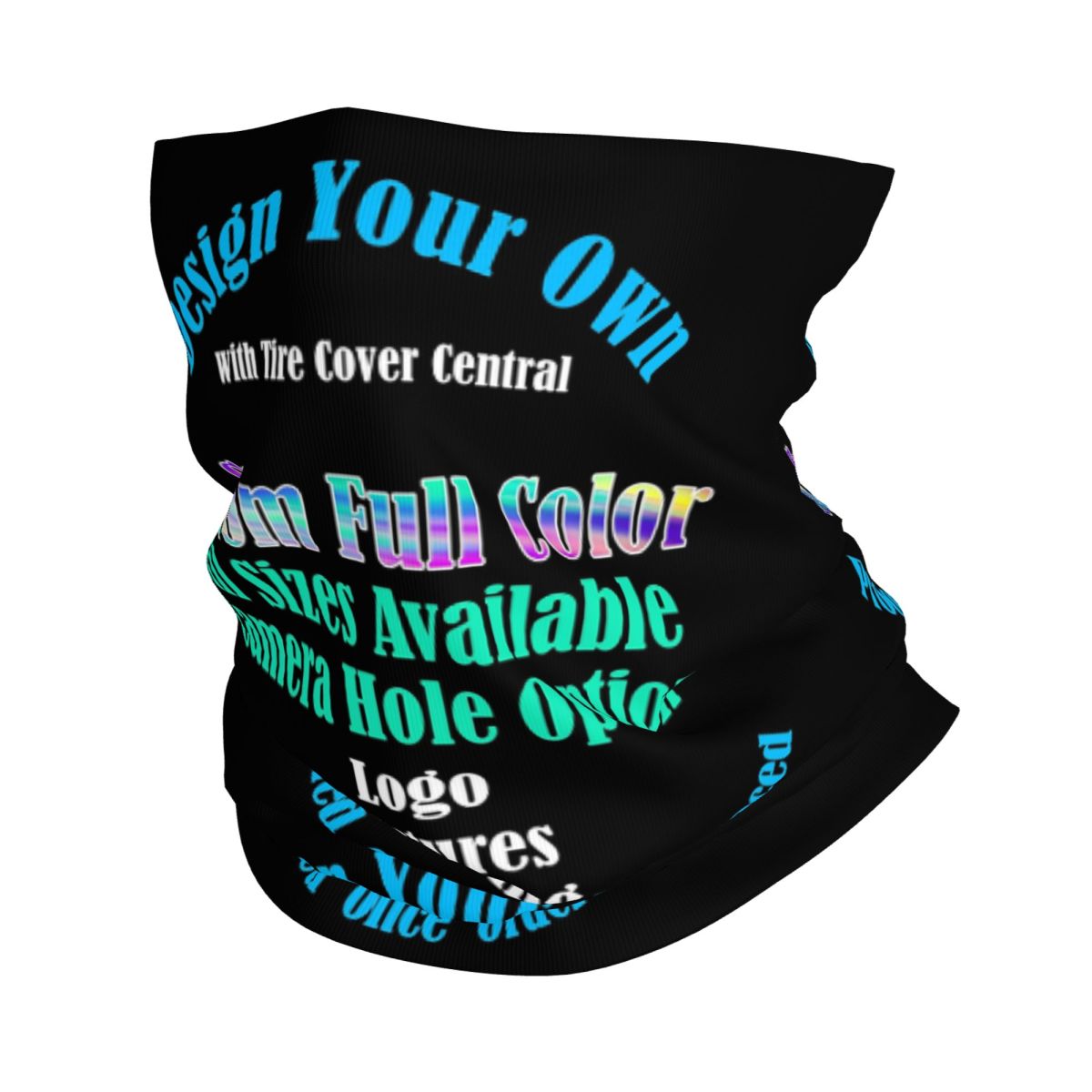 Neck Gaiter Fleece - Personalizza il tuo design Stampa Ghetta