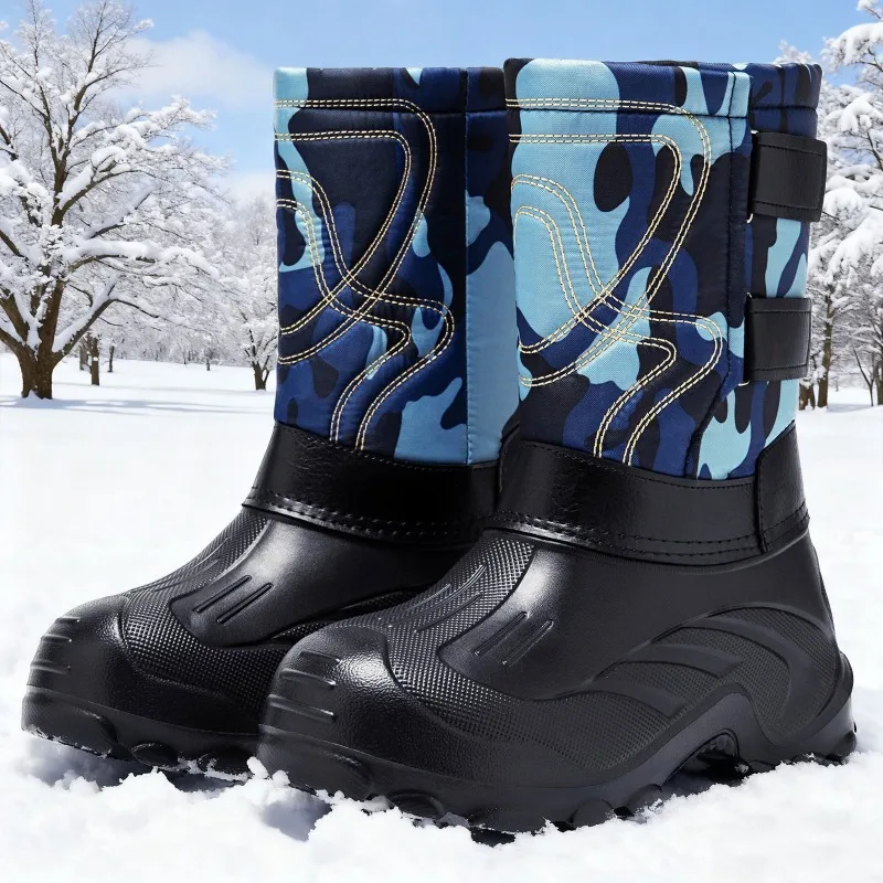 Waterproof Winter Boot - Stivali Invernali da Uomo Camo a