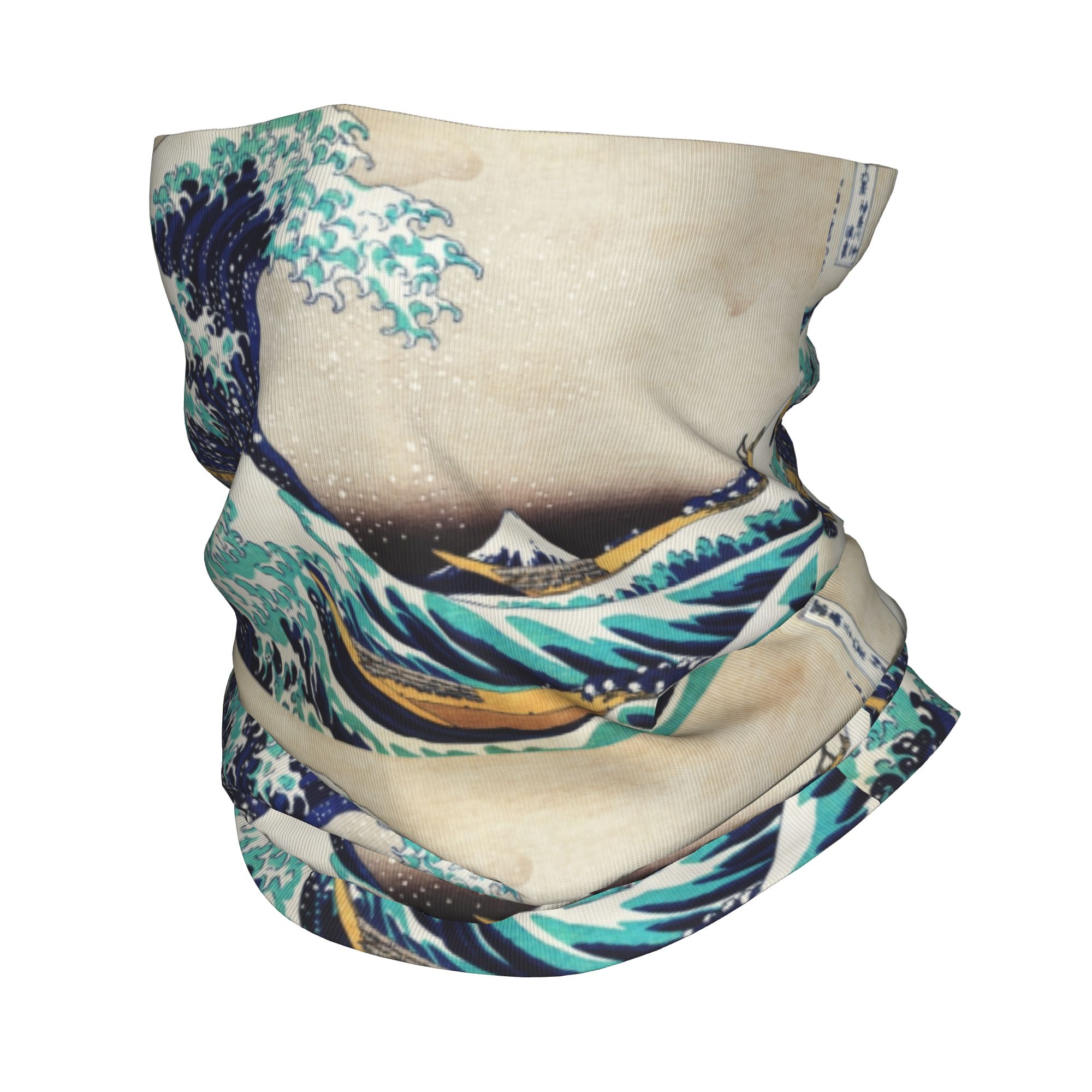 La Grande Onda di Kanagawa Fas - Neck Gaiter Fleece recensione e prezzo