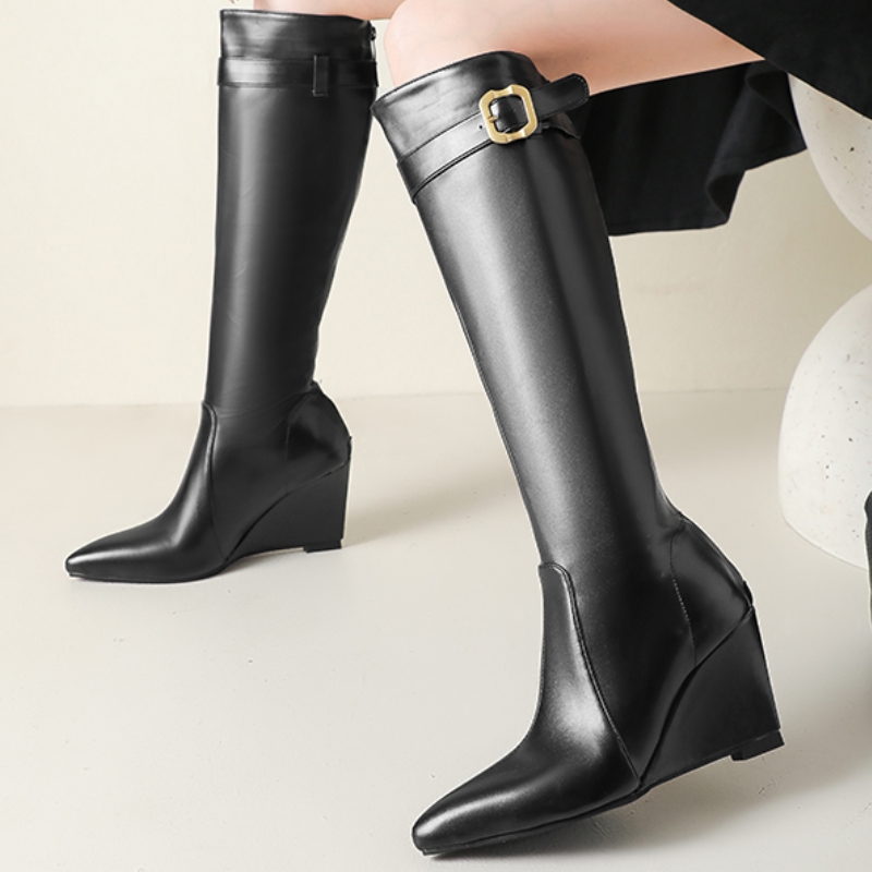 Stivali al ginocchio con zeppa - Waterproof Winter Boot recensione e prezzo