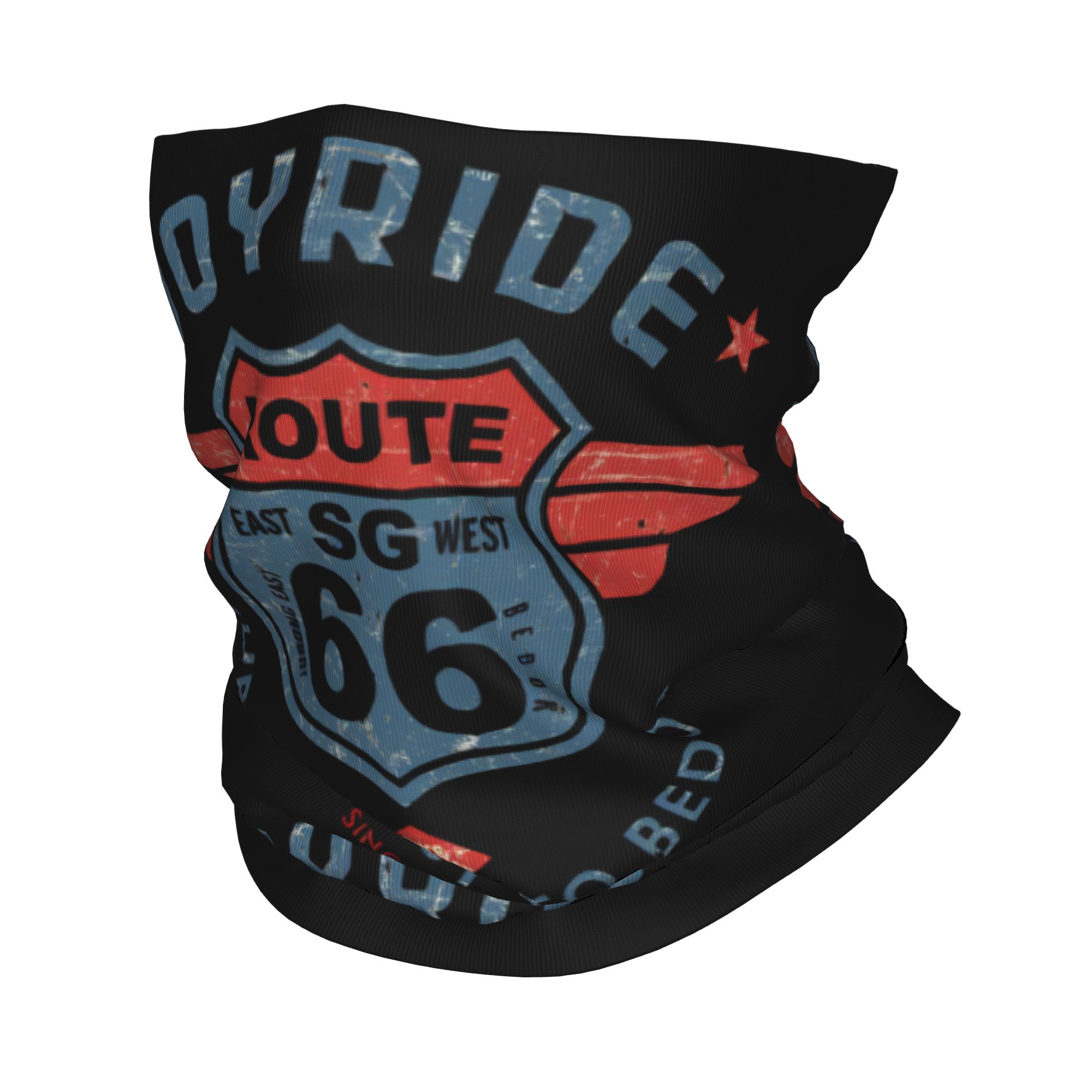 Scaldacollo Route 66 per Moto, - Neck Gaiter Fleece recensione e prezzo
