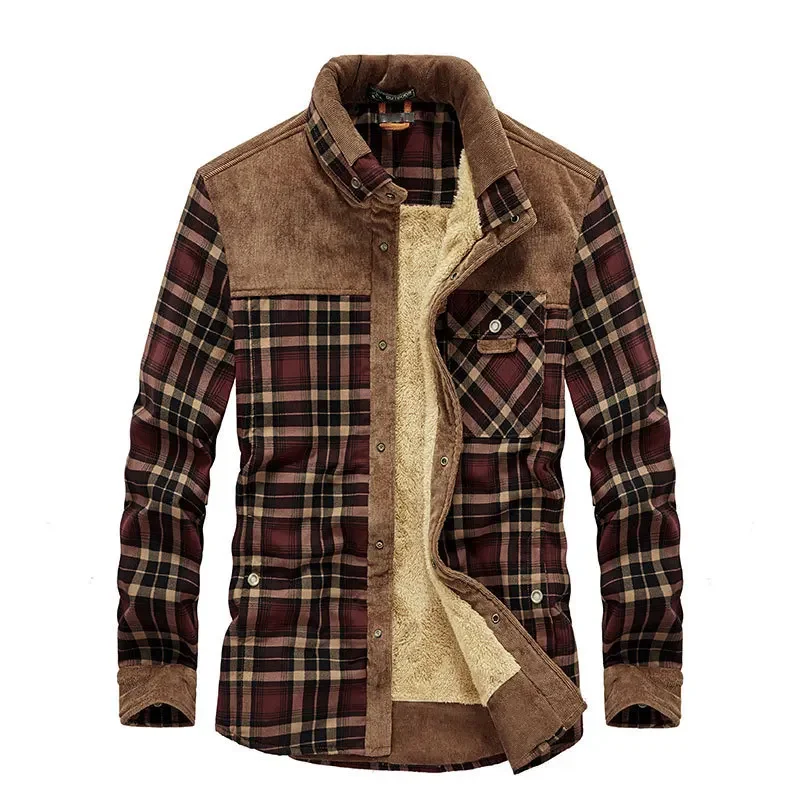 Camicie scozzesi da uomo Giacc - Flannel Shirt Lined recensione e prezzo